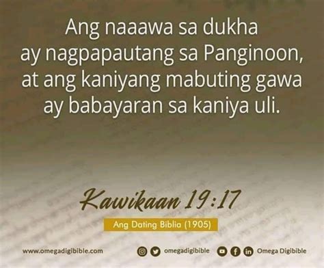 Most Popular Bible Verses in Kawikaan .